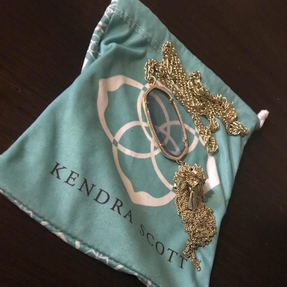 Kendra Scott Rayne Necklace in Slate